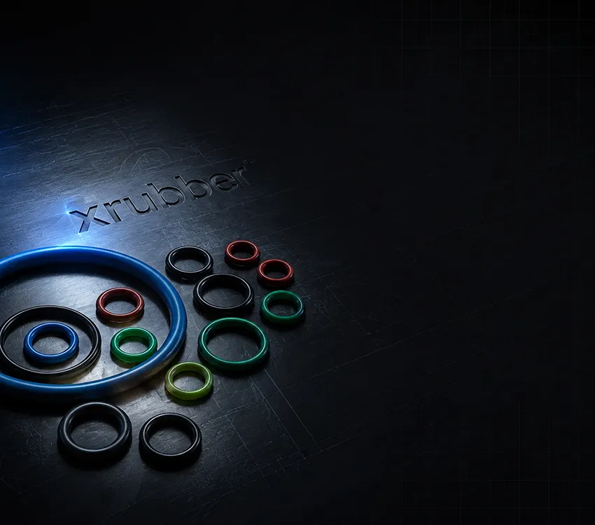کلکسیون اورینگ‌های تخصصی خودرو برند ایکس رابر (Xrubber) با متریال‌های وایتون، NBR و سیلیکون در سایزهای استاندارد انژکتور، پمپ بنزین و سیستم‌های حرارتی
